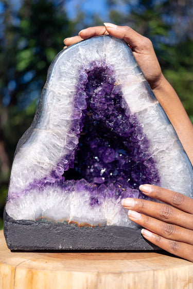 Amethyst Geode of Insight
